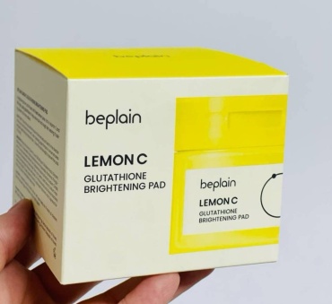 Beplain тонер-пэды LEMON C GLUTATHIONE BRIGHTENING PAD 130 мл