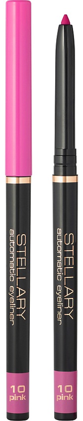 Stellary Автоматический карандаш для глаз Automatic Eyeliner карандаш розовый 10 Pink