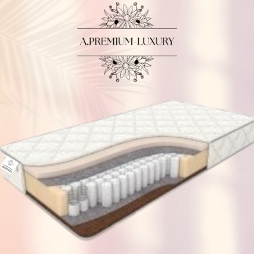 Матрас A.PREMIUM-LUXURY НПБ Зима лето мемори 20, 90x170x20 см