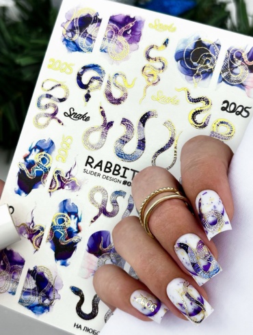 Crazy Shine Nails слайдеры Rabbit 081 1 шт