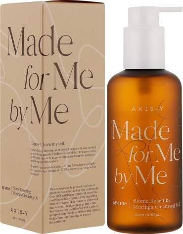 AXIS-Y Biome Resetting Moringa Cleansing Oil гидрофильное масло 200 мл