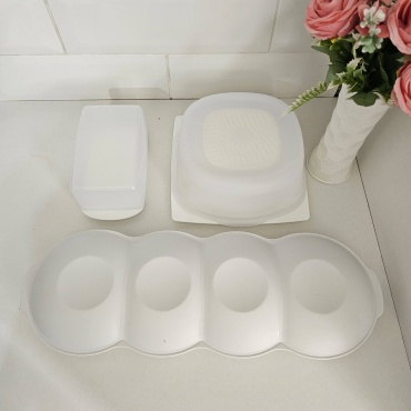 Tupperware масленка И15. А138 прямоугольная 3 шт, полипропилен