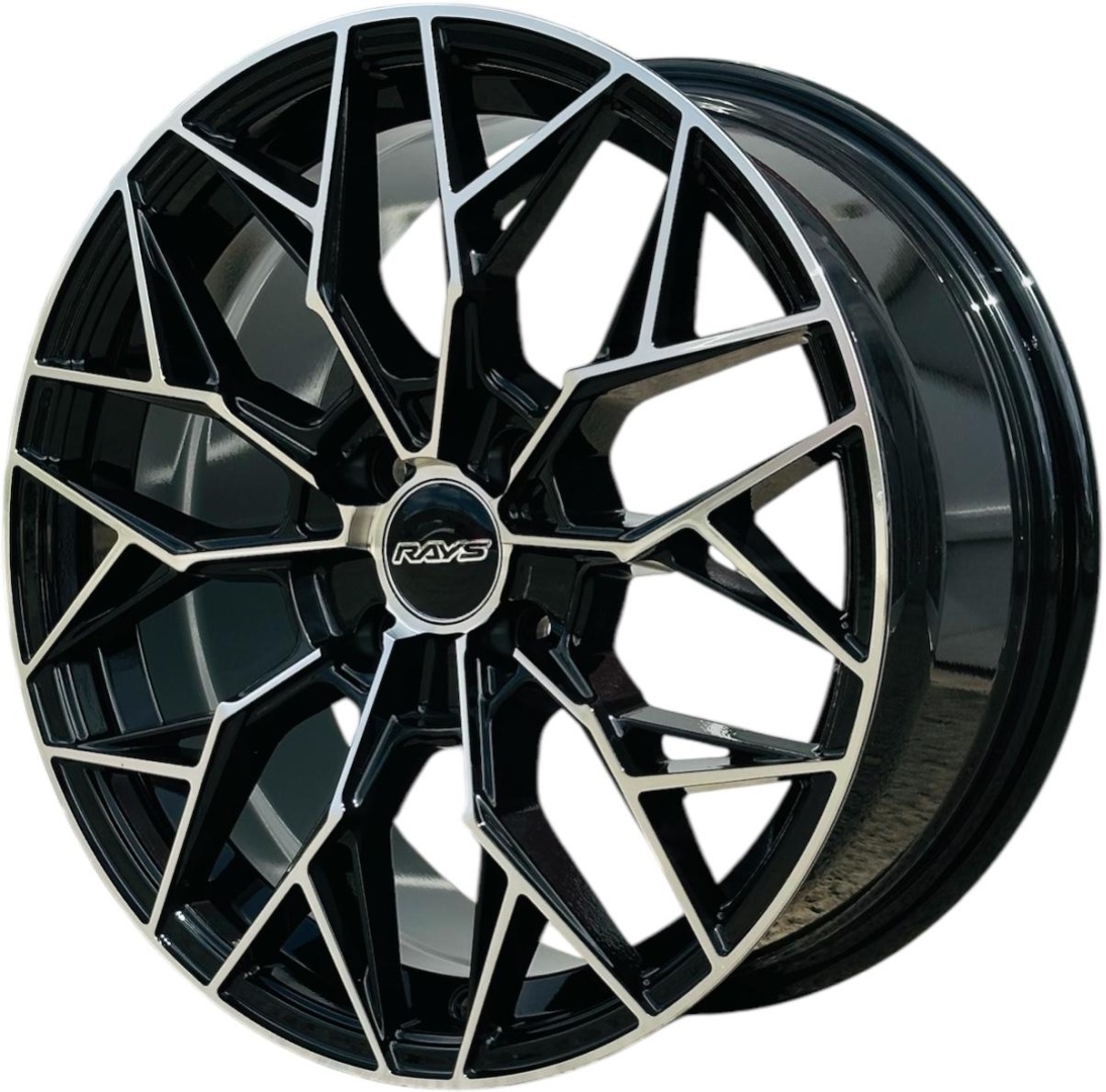 Replica CHX9098 7x16/4x100 D67.1 ET35 4 диска черный, серебристый