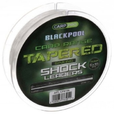 Леска CARP PRO монофильная Blackpool Sink Tapered Mono CP4726 0.255 мм прозрачный