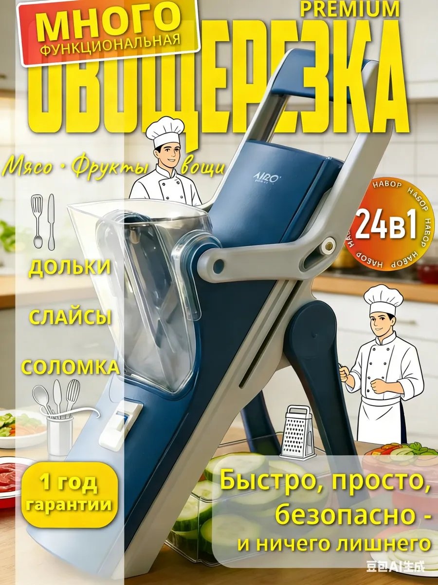 Овощерезка 761624548, алюминий