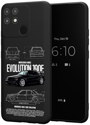 Чехол для Realme Narzo 50A рисунок