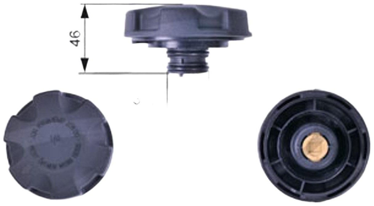 Gates крышка расширительного бачка RC241