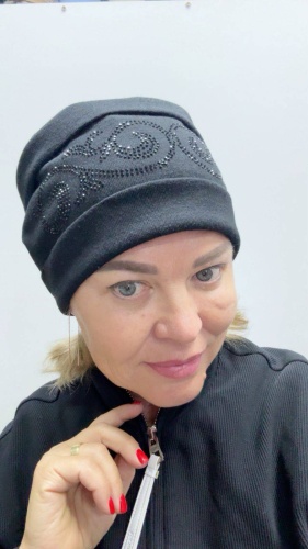 Шапка HLG-Brand размер 56, черный