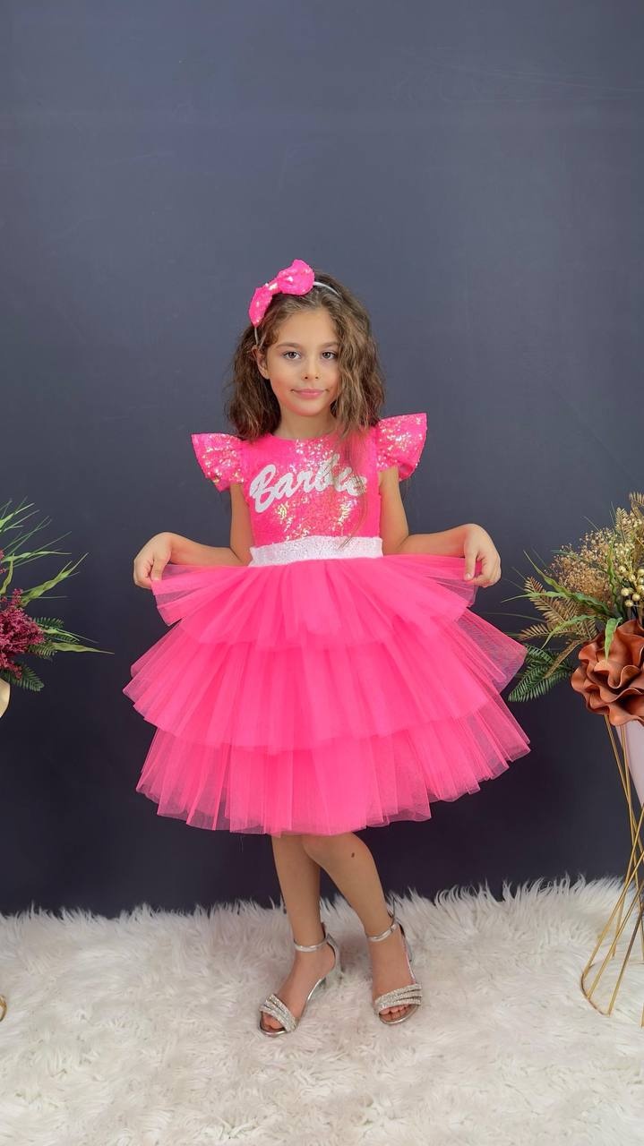 Нарядное платье Zeya Moda розовый, фуксия