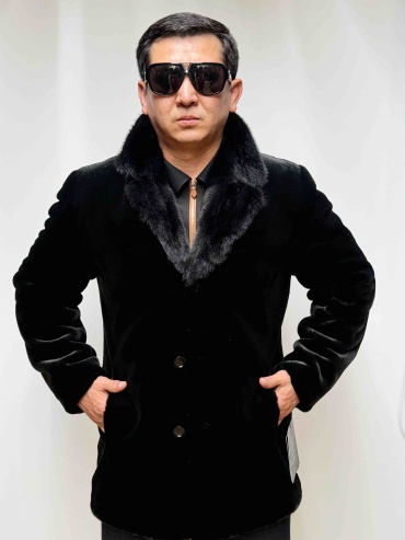 Шуба MARIO CASSEL черный