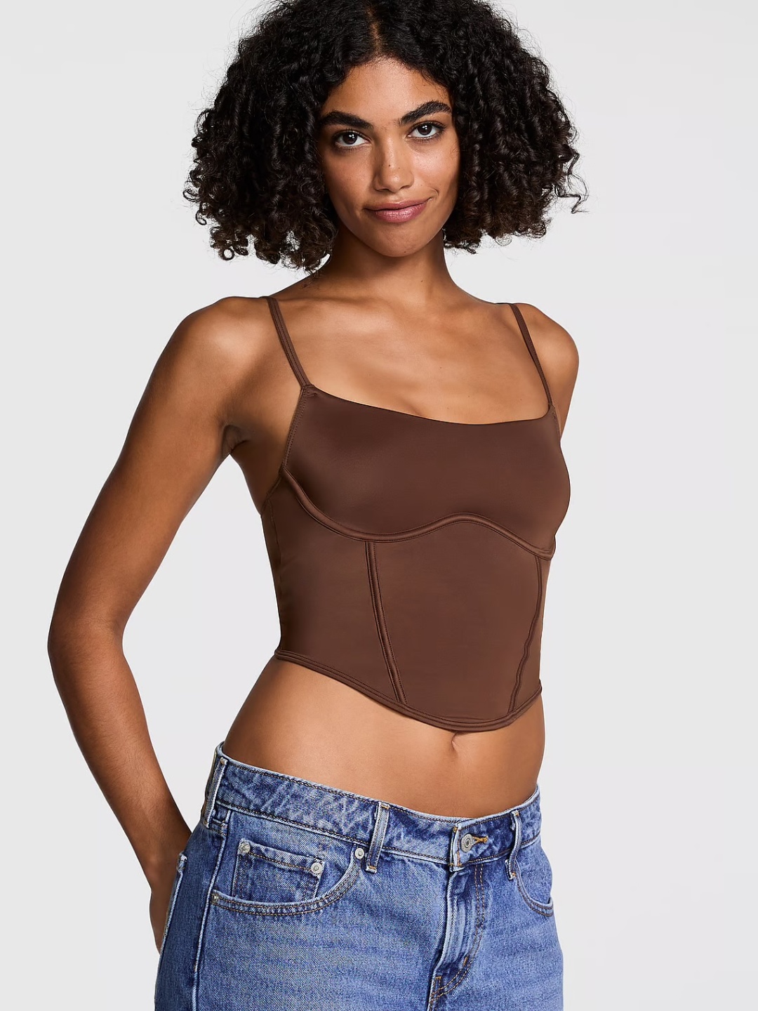 Корсет Victoria’s Secret коричневый