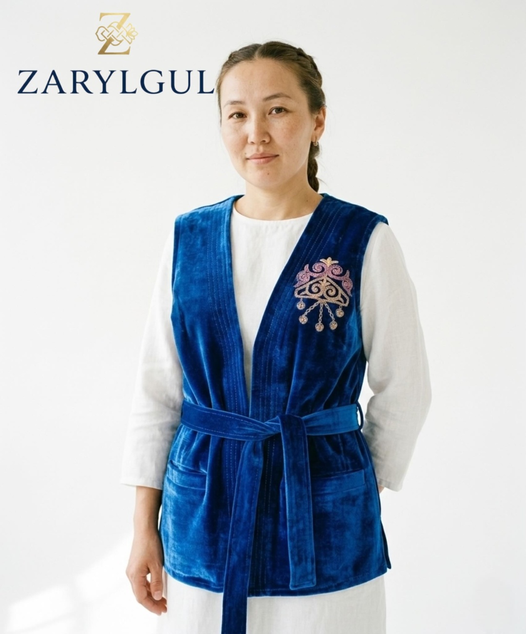 Национальный костюм ZARYLGUL синий