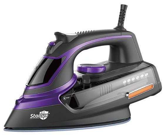 Утюг Starlux Sl32694 23322 черный, фиолетовый