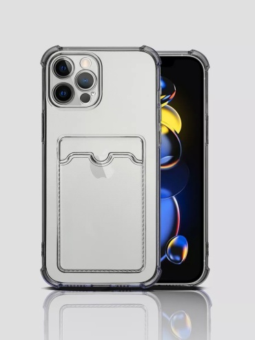 Чехол S&M для Apple iPhone 12 Pro прозрачный