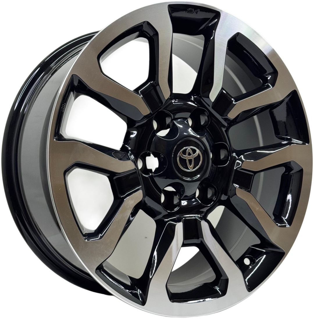 Yixing 962WW 7.5x18/6x139.7 D106.1 ET25 4 диска черный, хром