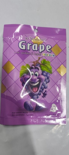 Маска для лица Kormesic тканевая Grape Anti-oxidant 1 шт