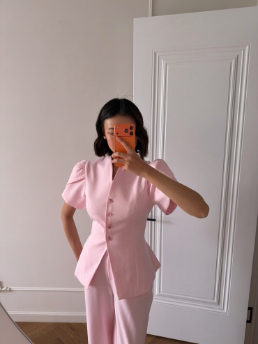 Костюм вечерний CHIC розовый