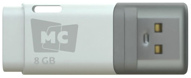 USB Flash карта MORE CHOICE Mf8w 8 Гб белый