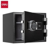 Сейф DELI ET586 ключевой, электронный замок (380х300х300 мм)