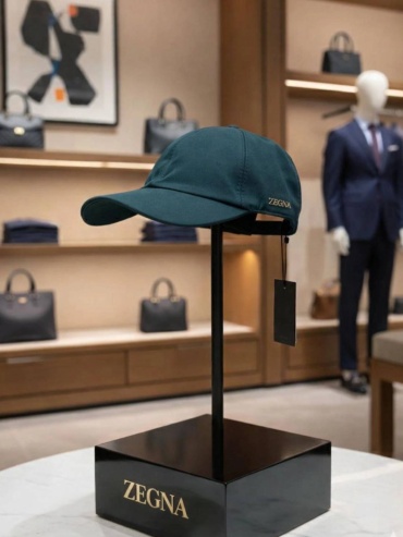 Кепка Zegna размер 57, 58, 59, изумрудный