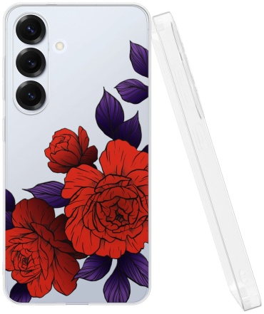 Чехол Mcover для Samsung Galaxy S25 рисунок