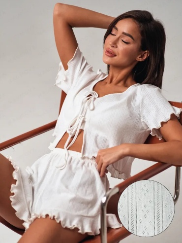 Пижама Naumova.brand белый