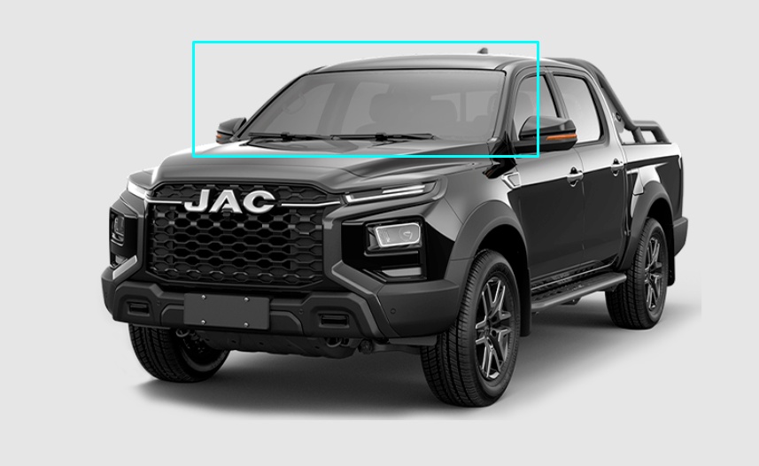 JAC 5206100P33A0 лобовое для JAC T9 2024-2025