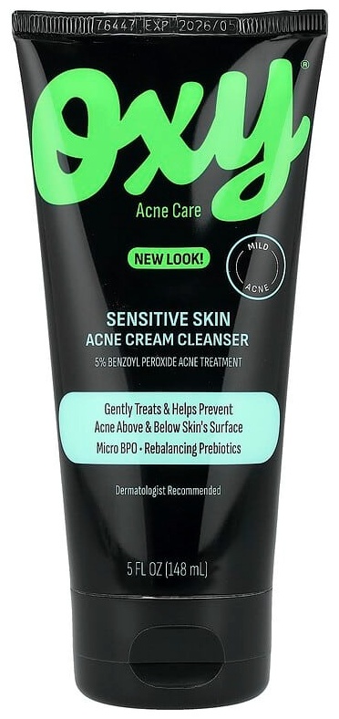 Oxy Skin Care крем-очищающий крем от акне для чувствительной кожи, 148 мл крем 148 мл