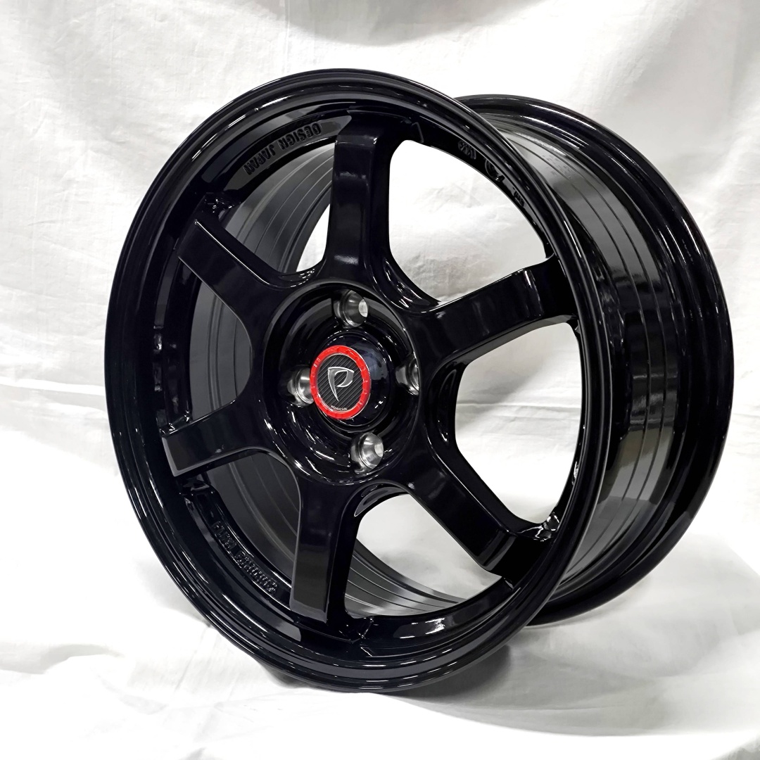Wheels 206 7x15/4x100 D73.1 ET35 4 диска черный