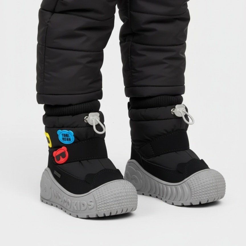 Дутики Indigo Kids черный