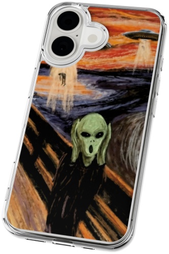 Чехол Mcover для Apple iPhone 16 рисунок