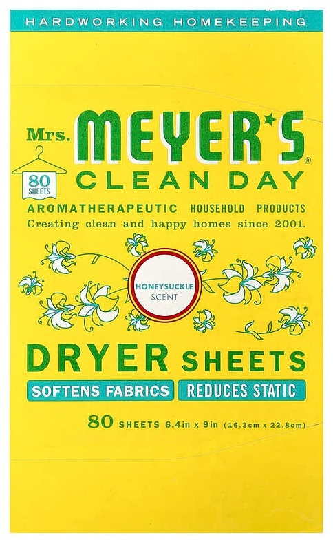 Mrs. Meyers Clean Day салфетки-кондиционер для сушильной машины MRS-70115