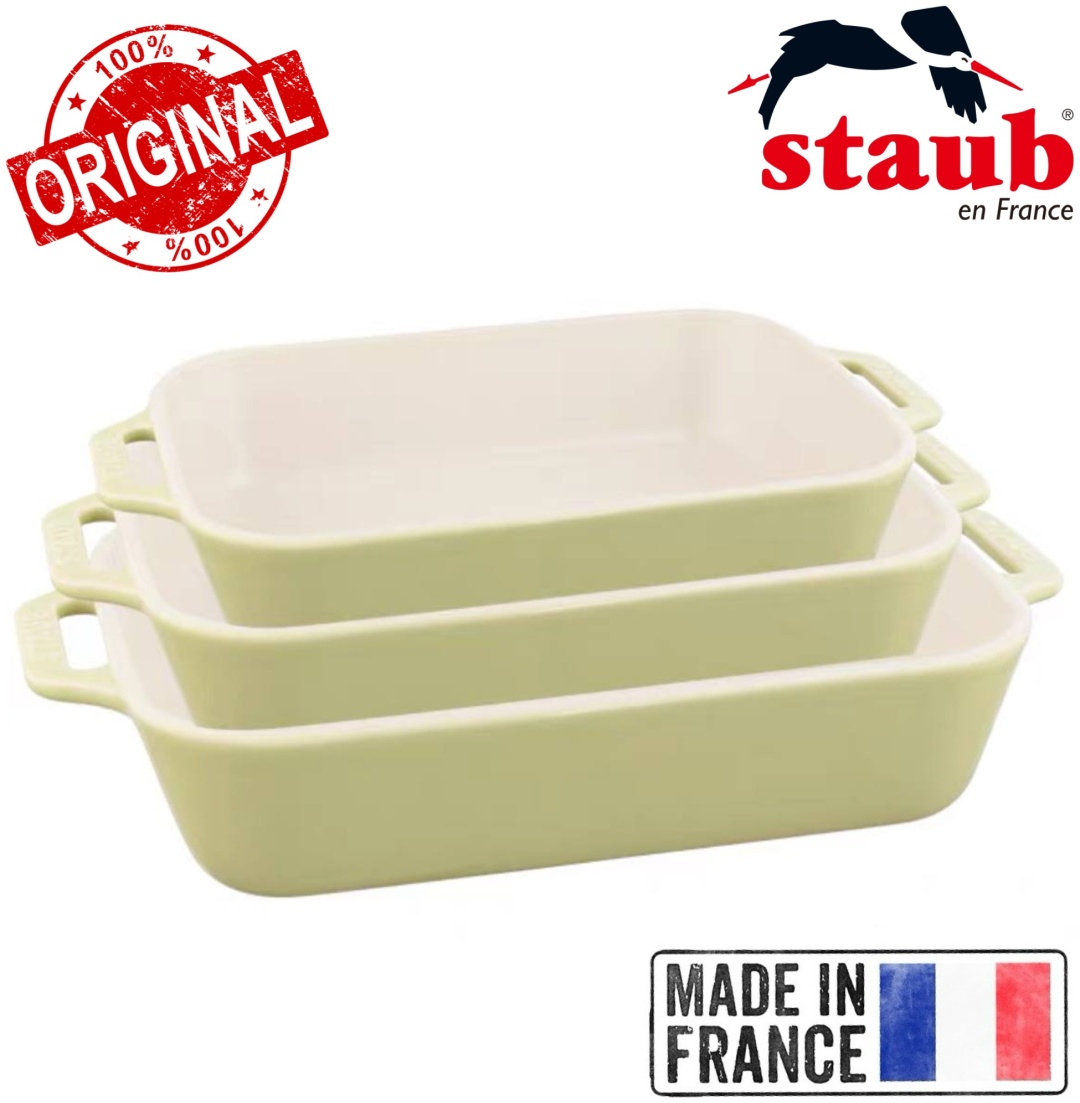 Staub форма Ceramique Light Green, керамика