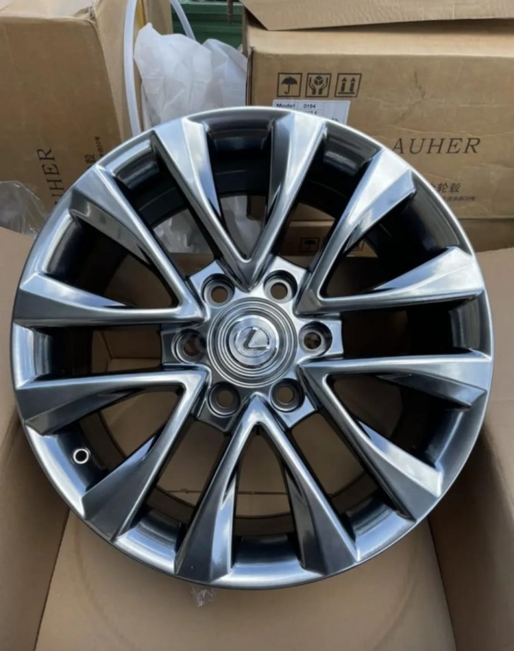 Rainbow Dance LEXUS GX 460 /TOYOTA PRADO 7.5x18/6x139.7 D106.1 ET25 4 диска графит