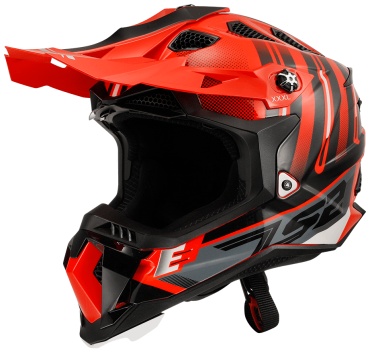 LS2 MX700 SUBVERTER красный, черный L