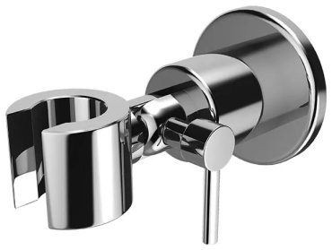 BRAVAT держатель для душа 75х70 мм P7305C-ENG, латунь