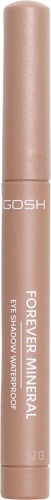 GOSH тени кремовые Forever Matt Mineral Eye Shadow Waterproof 013 Brown