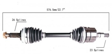 PROTECH привод колеса в сборе 43410-42024 RAV-4 XA10 94-00 правый