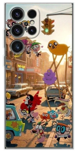 Чехол BAIKO для Samsung Galaxy S21 Ultra рисунок