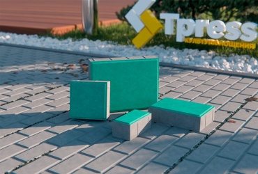 Тротуарная плитка 280х240х60, бетон