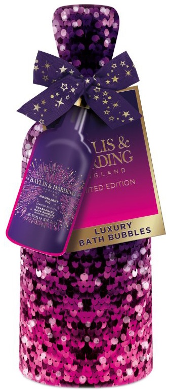 BAYLIS & HARDING Moonlight Fig Sparkly Sequin Bath Bubbles пена для ванны 50 мл