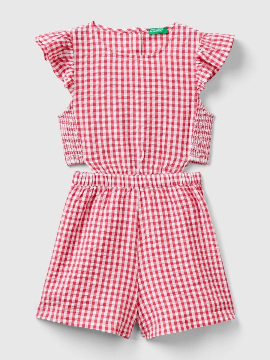 Комбинезон с брюками UNITED COLORS OF BENETTON серый