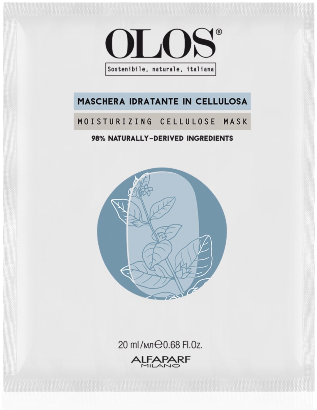 Маска для лица OLOS тканевая Moisturizing Cellulose Mask 12 шт по 20 мл