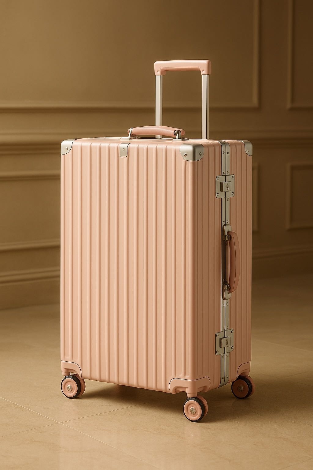 Чемодан MISS GAIL PinkCollection поликарбонат 82 л розовый