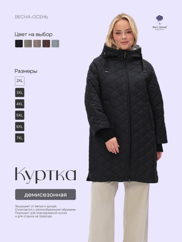 Зимняя куртка черный