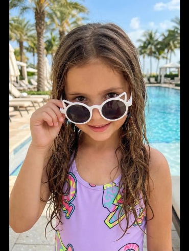 Summer Time Shop солнцезащитные очки нестандартные однотонные