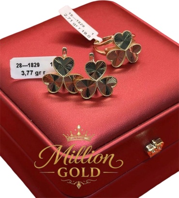 MILLION GOLD 824992268 вес 6.4 г золото, без вставок