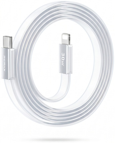 Кабель Remax USB TypeC (M), Lightning (M), 1.2 м, SB35 белый
