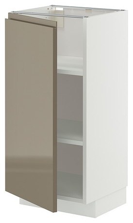 Кухонный шкаф корпус напольный IKEA METOD 995.770.88, 40x39x88 см