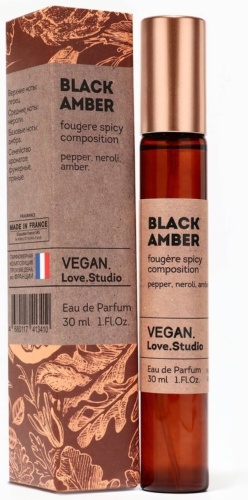 VEGAN.Love.Studio Black Amber парфюмерная вода EDP 30 мл, для женщин